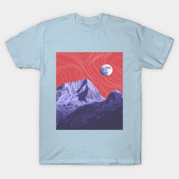 landscape moon T-Shirt by SCL1CocoDesigns